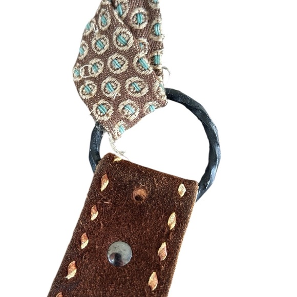 Vivie Borsetta Embroidered Fringe Crossbody Bag Boho Western Hippie - Picture 6 of 13